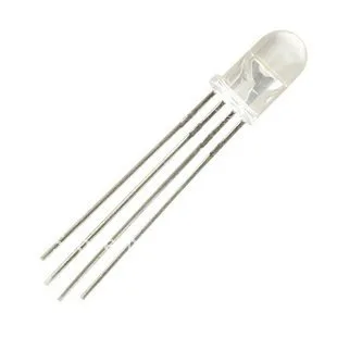 

Free Shipping 50 pcs 5mm RGB LED 4000mcd Common Cathode