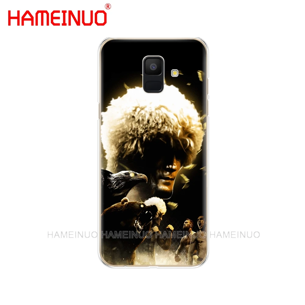 HAMEINUO Хабиб нурмагомедов UFC крышка чехол для телефона для samsung Galaxy J4 J6 J8 A9 A7 A6 A8 плюс j7 duo