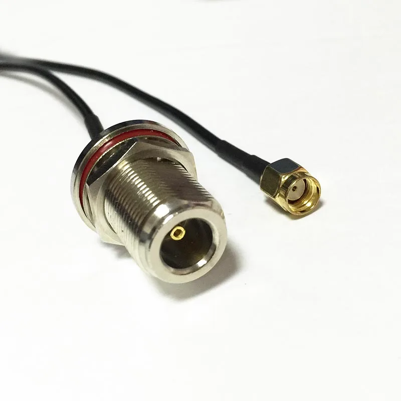 Новый модемный коаксиальный кабель RP-SMA Штекерный переключатель N гнездовой