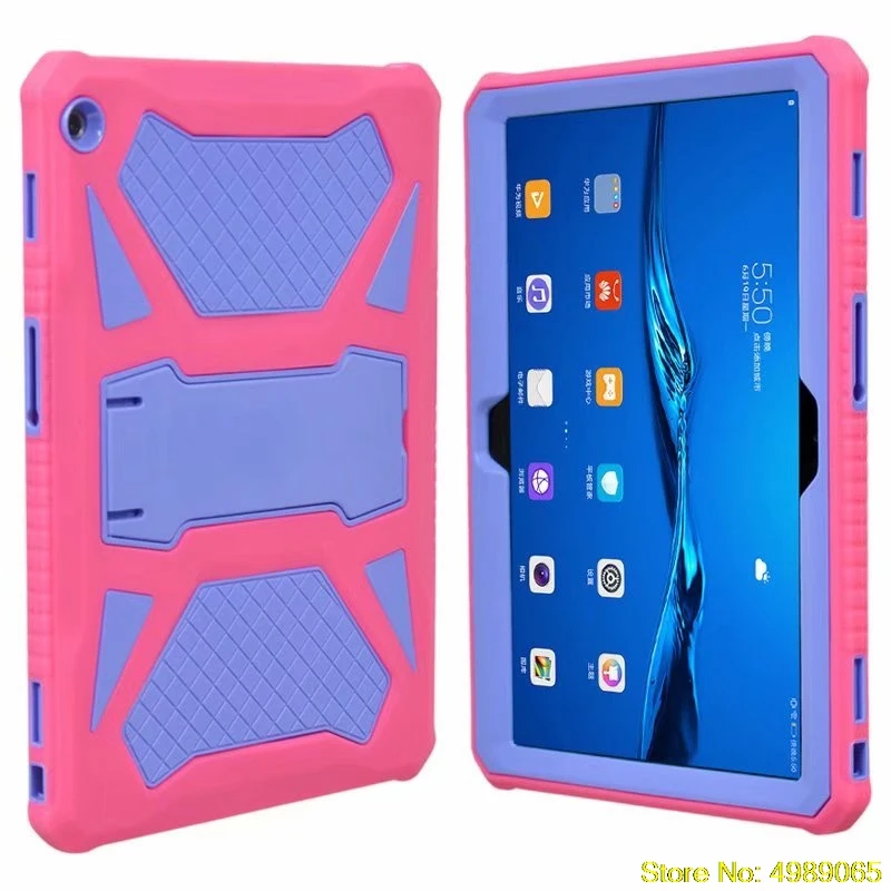 Для AGS-L09 AGS-L03 AGS-W09 9,6 дюймов планшет для huawei MediaPad T3 10 планшета Ударопрочный силиконовый+ жесткий чехол-накладка из ПК для телефона Дети чехол