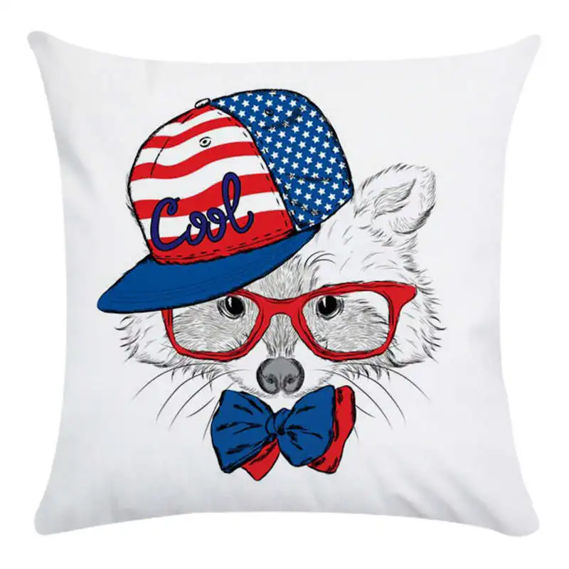 Подушки Модные животные домашний декор наволочки покрытия для подушек 45*45 см