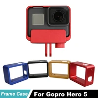 hero5 camera metal protective frame housing aluminum border frame case for gopro hero5 black hero 6 hero7 accessories