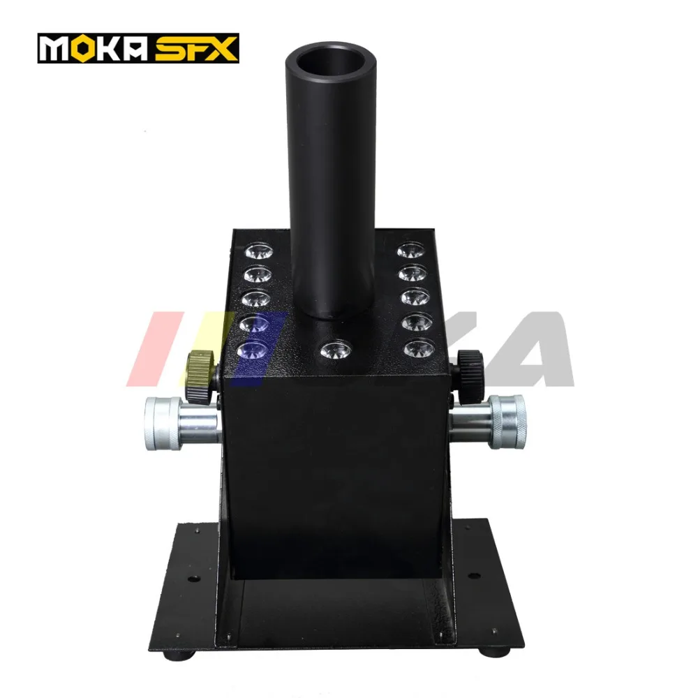 Christmas decoration Co2 Fog Machine DMX-512 Electric Control Stage Effect 12 LED Jet Smoke Cryo DJ CO2 | Освещение