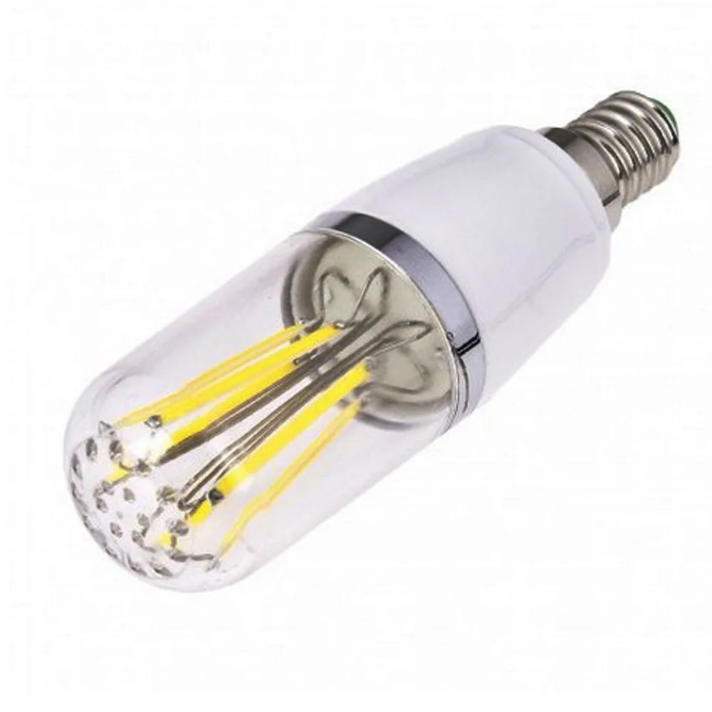 E27 led 3w 4w 6w e14 cob накаливания 12V лампа с регулируемой яркостью 110V220V 3W 6W e27 корпус