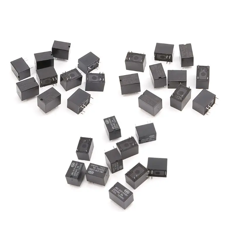 10 шт. JRC 21F 4100 DC Мини реле питания 6 контактный PCB монтажная плата 3В 5В 12В|Реле| |