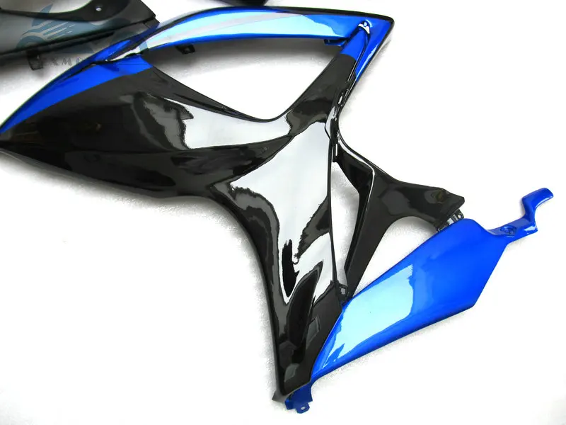 Набор обтекателей для мотоциклов Suzuki GSXR 600 K6 GSXR600 750 2006 2007 GSXR750 06 07 синий черный