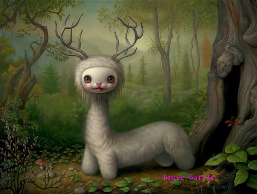 Mark Ryden детский необычный холст для живописи Тёмный мир гостиная спальня домашний