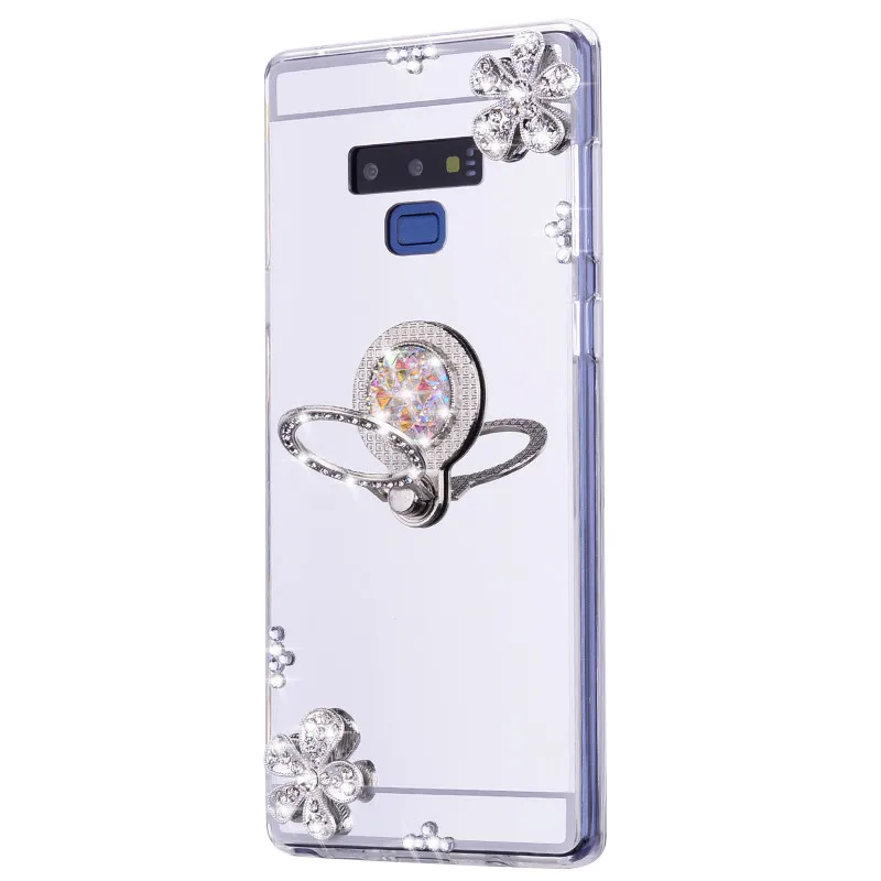 Роскошный зеркальный чехол для Samsung Galaxy note 8 блестящий samsung 9 5 4 3 A10 A30 A50 M20 M10 с