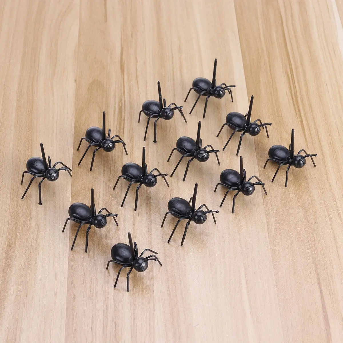 12 шт./компл. мини Ant фруктовые вилки столовые приборы Пластик Десертные Вилки для торта шпажка для еды посуда для вечерние украшения для ужина Палочки инструменты
