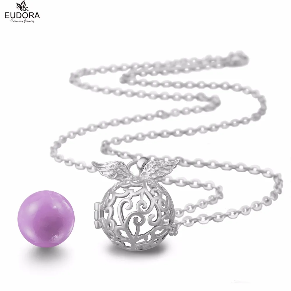 Медная подвеска EUDORA K106N18 в виде крыла абонента 18 мм|mexican bola|angel callermexican bola necklace |