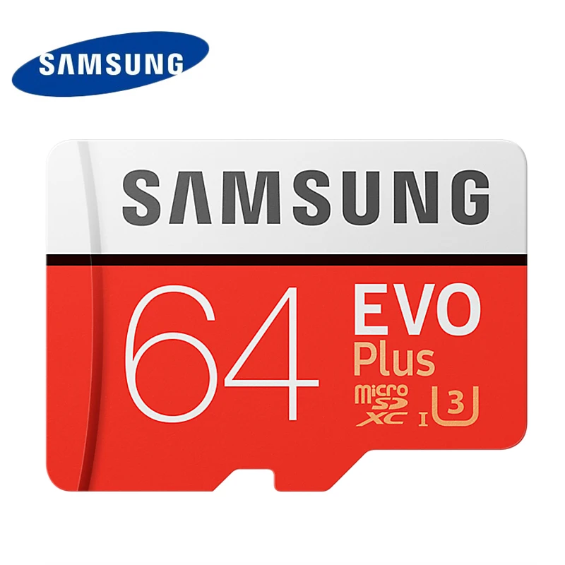 Новый Samsung U3 карты памяти 64 г SDXC 100 м/с Класс Evo + MicroSD Class 10 Micro SD C10 UHS TF для планшета