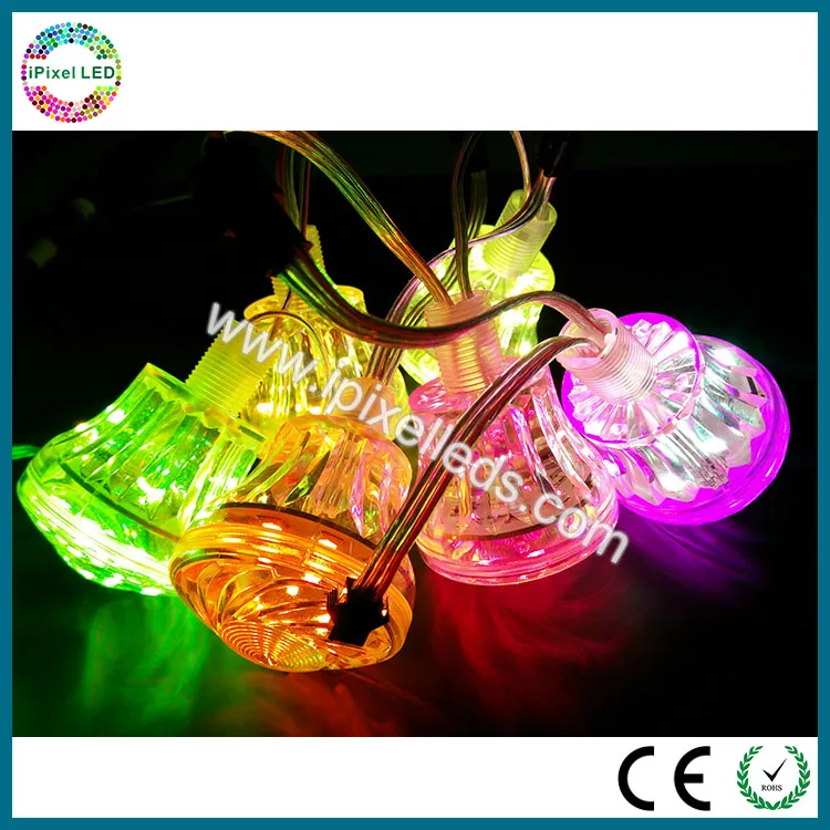 60 мм LED свет fairground автоматическое изменение цвета пикселей|fairground lights|led pixel lightpixel
