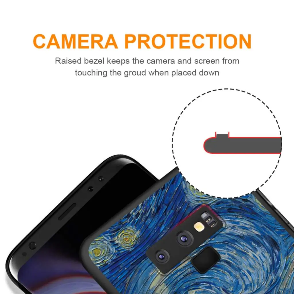Картина маслом силиконовый матовый чехол для мобильного телефона из для samsung Galaxy J5 J3 J4 J8 J2 J6 J7 Plus Prime S8 S9 S10 плюс S6 S7 Edge чехол