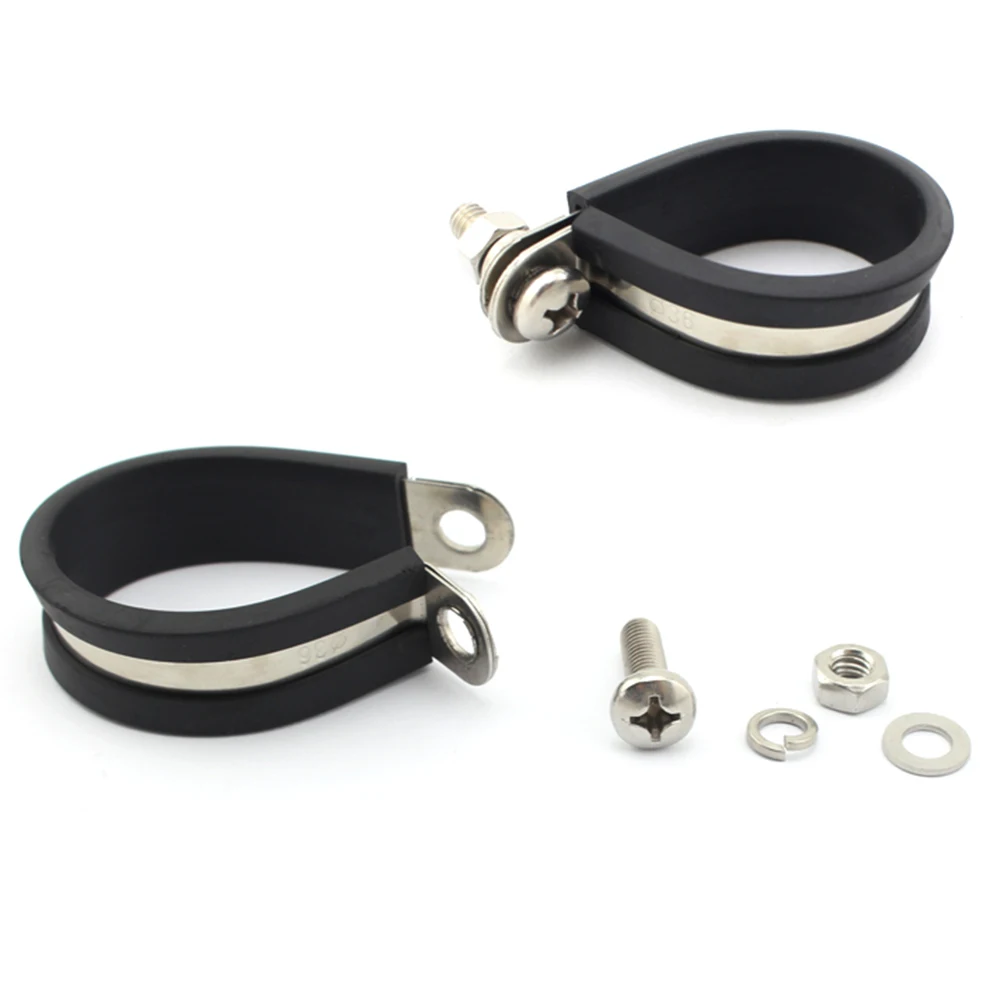 10 шт. резиновый зажим для шланга из нержавеющей стали|steel hose clamp|stainless steel clamphose clamp |