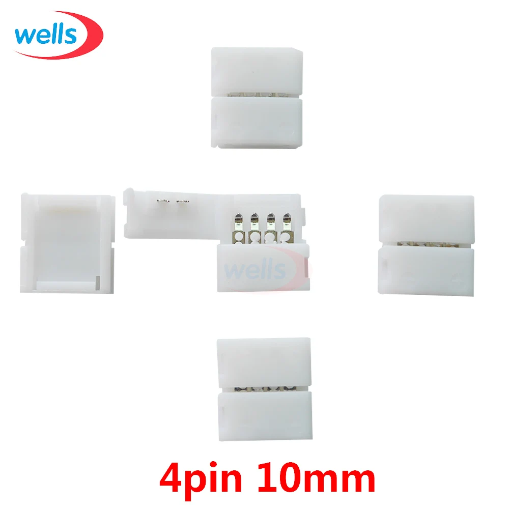 10 шт. 2 контактный 3 4 5 светодиодный разъем для светодиодных лент 5050 3528 3014