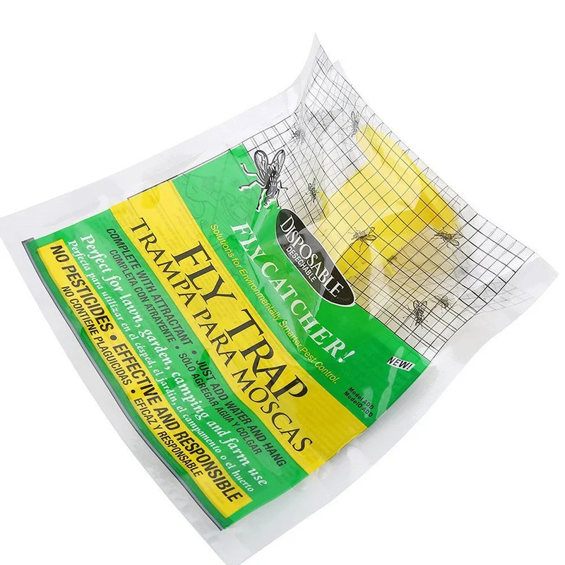 Наружная ловушка для мух, ловушка, ловушка для насекомых, средство для борьбы с вредителями, одноразовая пластиковая подвесная сумка для наживки