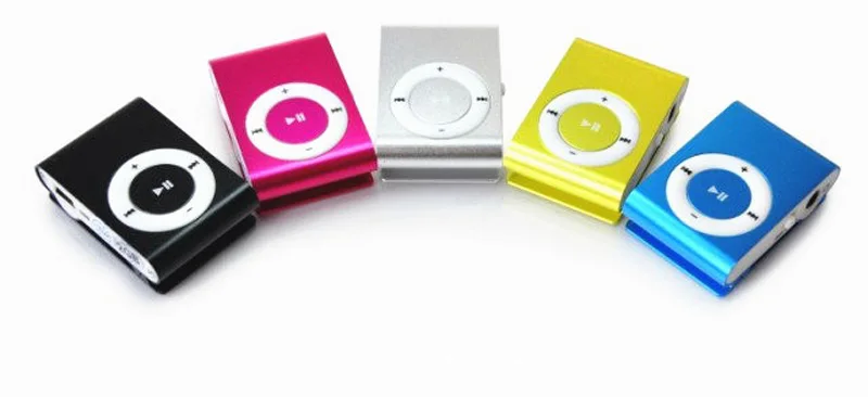 Mp3 плеер 1 8 Гб поддержка 32 ГБ micro sd tf карта мини металлический зажим USB MP3