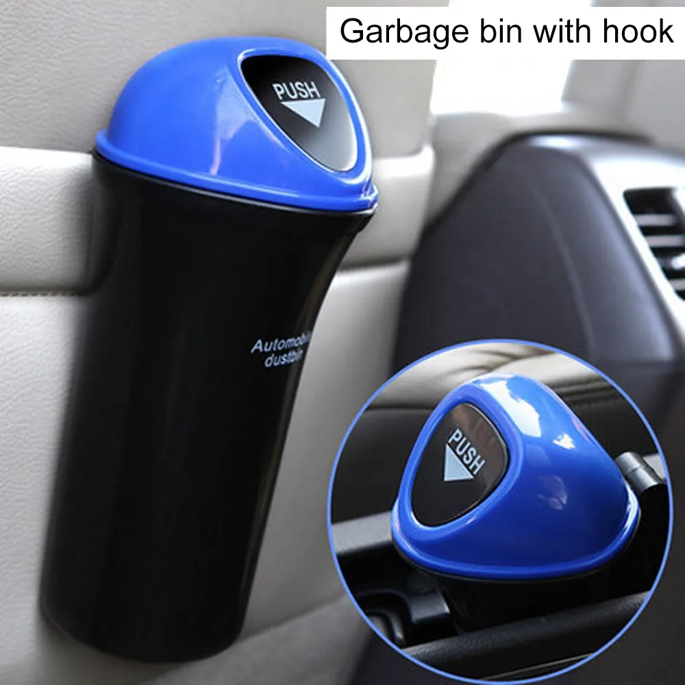 

Car Trash Universal Auto Garbage Storage Bucket Door Seat Rubbish Organizer Storage Box Interior Accessories Car Trash Bin