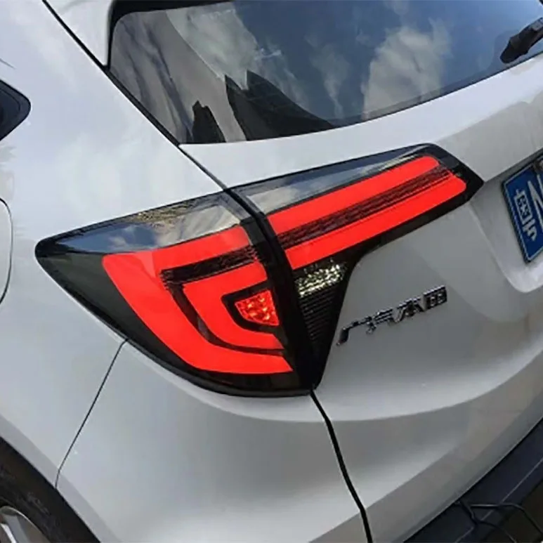 2018 2019 задние фонари Carbo для Honda Vezel HRV фары DRL + тормоз сигнальная лампа|Фара авто в