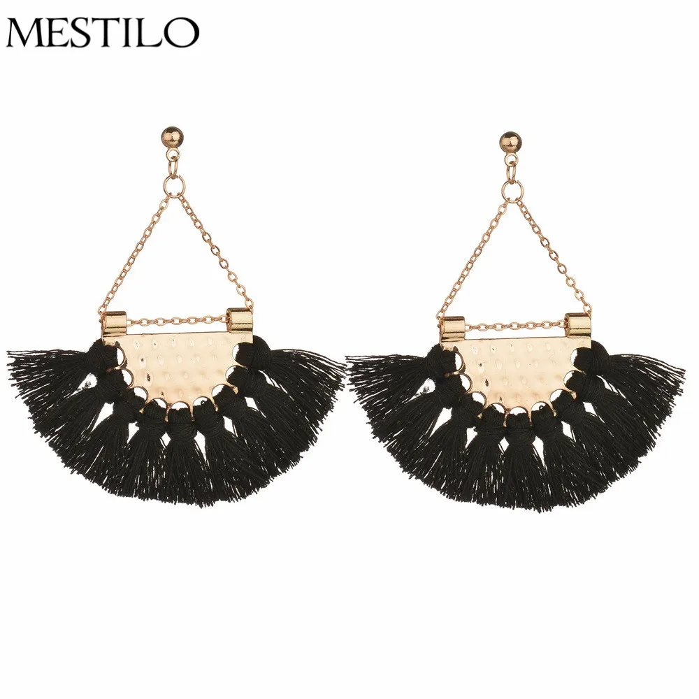 Mestilo Панк ювелирные изделия в богемном стиле Стиль кисточкой Длинные висячие