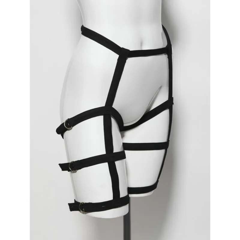 2017 новая мода пастельный гот женское сексуальное нижнее белье нога бюст бандаж