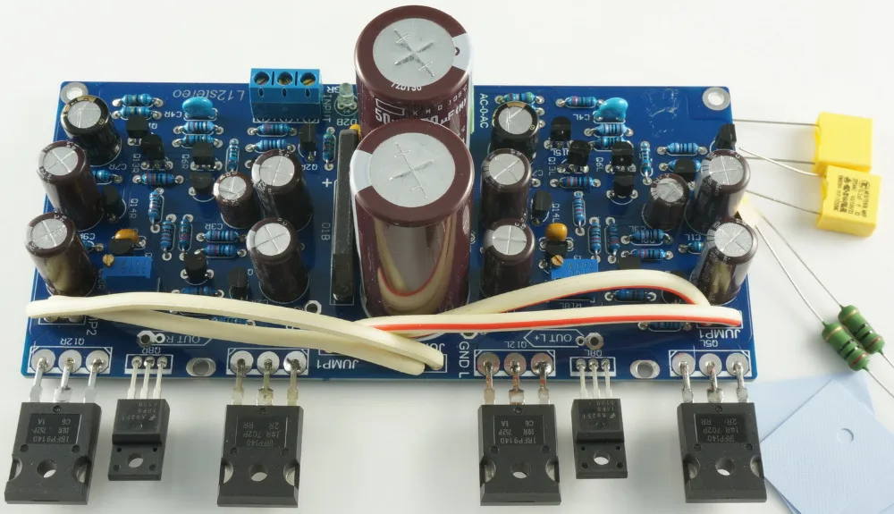 L12 200 W + 4ohm класса AB IRFP140 IRFP9140 усилитель мощности завершена доска LJM | Электроника