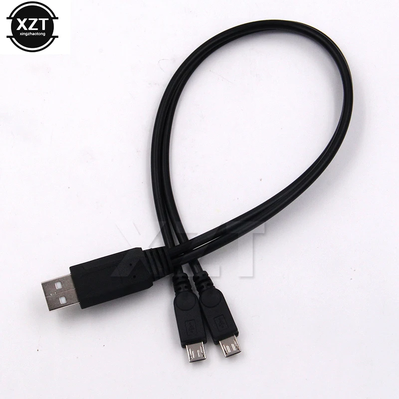 Сплиттер для передачи данных с двумя разъемами USB и микро USB|usb female male|usb a femaleusb |