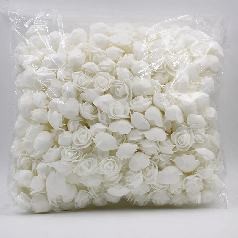 500 white flower 1 шт 20 см/35 см пена Роза медведь собака Плесень DIY Искусственный Роза плюшевый медведь клеевой пистолет стикер набор на День святого Валентина Свадебный подарок декор - Цвет: 500 white flower