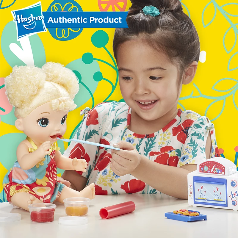 Hasbro Baby Alive Snackin' Treats детские игрушки развивающие детские куклы реалистичные Reborn Baby Alive подарки для девочек игрушки