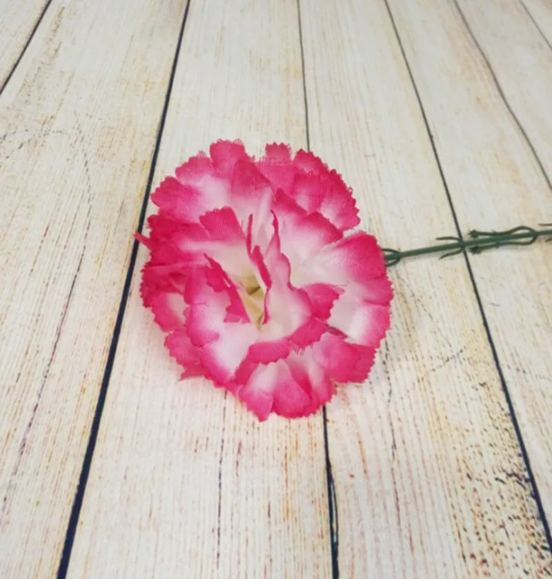 Carnation flower simulation artificial flowers on Mother's Day gift plastic carnation art | Дом и сад