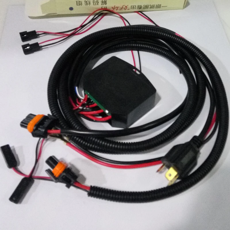 Аксессуары для автомобильных линз проектора Bixenon h4 жгуты прожекторных фар