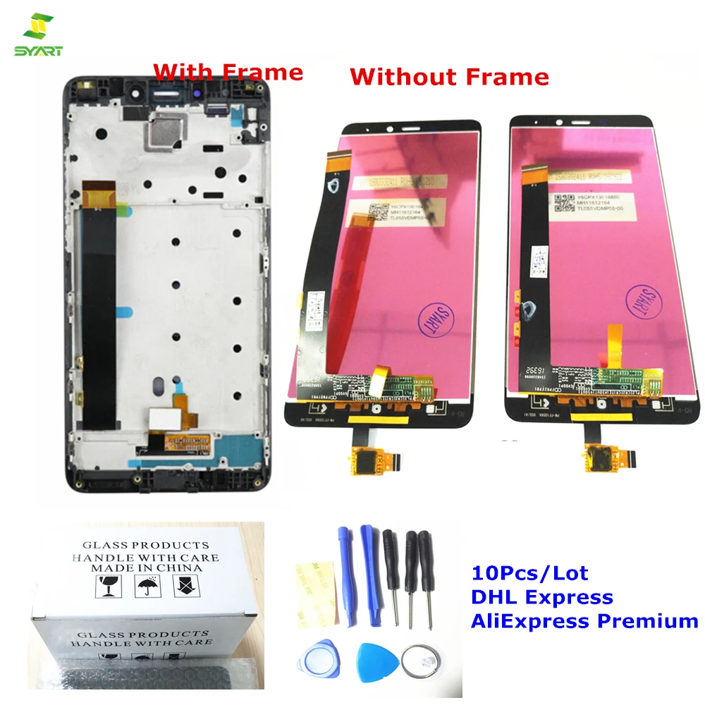 Новый ЖК дисплей для Xiaomi Redmi Note 4 + Замена сенсорного экрана дигитайзер сборка