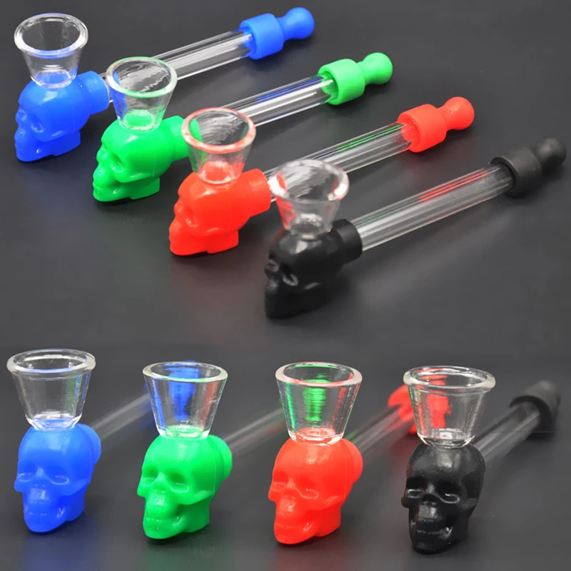 Изысканная модная стеклянная трубка Smok портативная креативная курительная