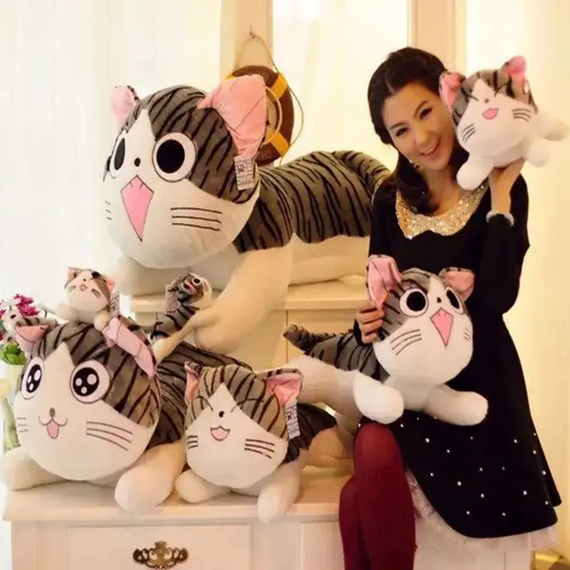 Ambelee Kawaii плюшевая кукла 30 см в виде кота полипропиленовые хлопковые мягкие