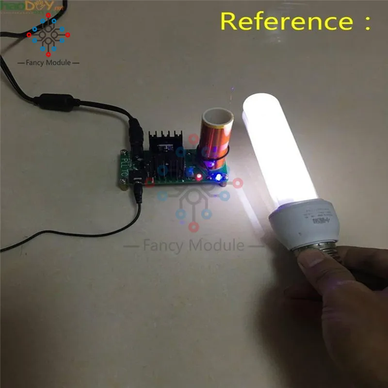 DIY Мини Тесла катушки комплект 15 Вт мини Музыка плазменный динамик с катушкой