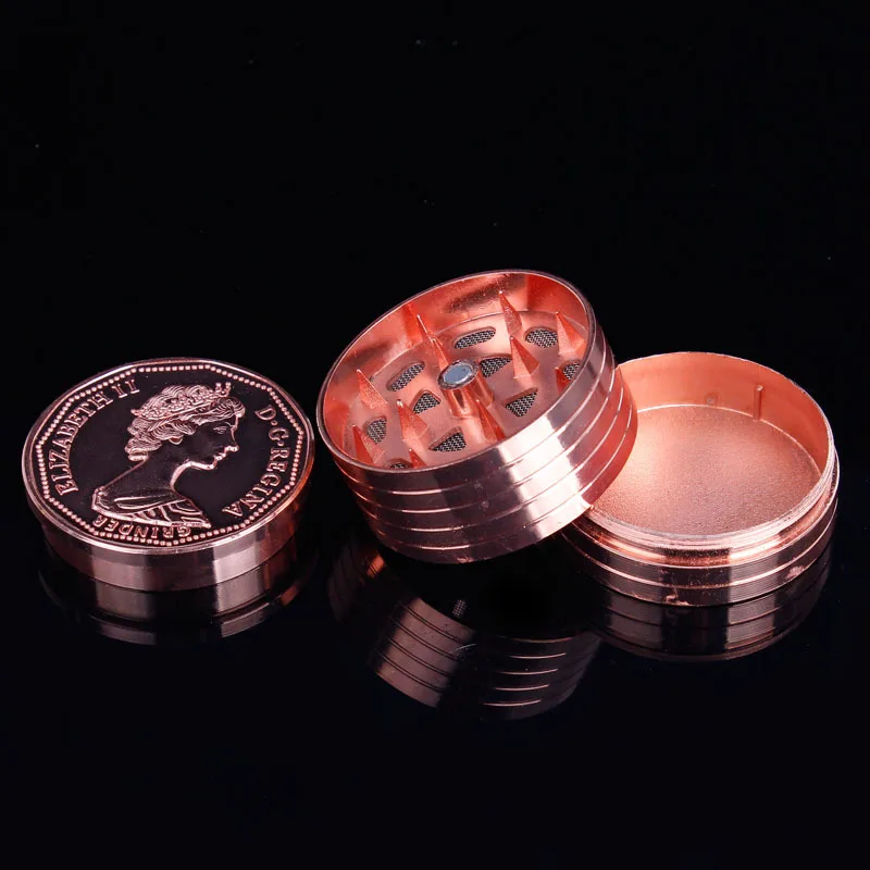 Новый ручной измельчитель 40 мм табачного дыма курение Дробилка Измельчитель