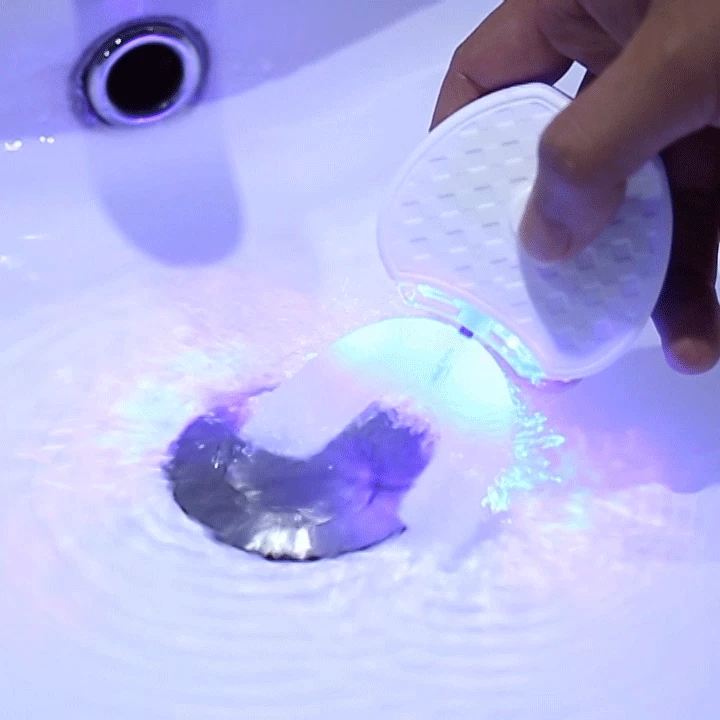 Зубная щетка Azdent электрическая ультразвуковая 360 градусов с сисветильник