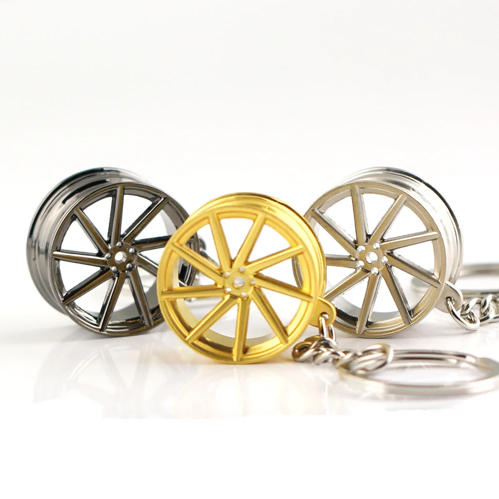 Брелок для ключей VOSSEN Креативные аксессуары автомобильных с колесным ободом|car