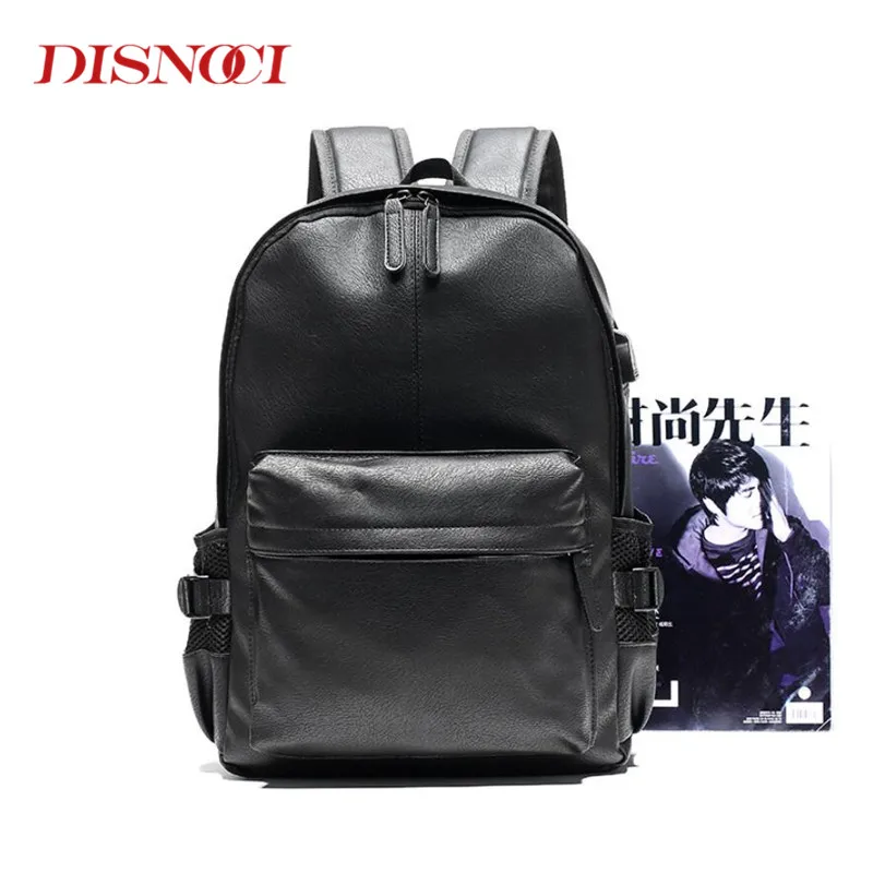 Мужской рюкзак с внешней USB-зарядкой школьная сумка Женская дорожная