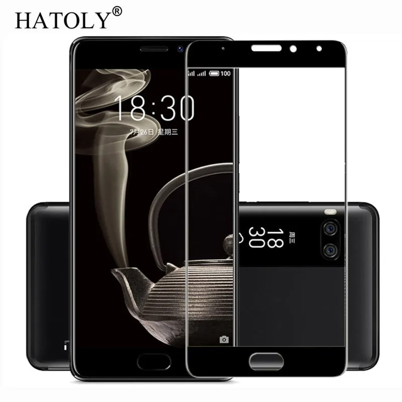 2 шт. Защитное стекло для экрана Meizu Pro 7 Plus закаленное Pro7 Полное HATOLY|glass for meizu|screen