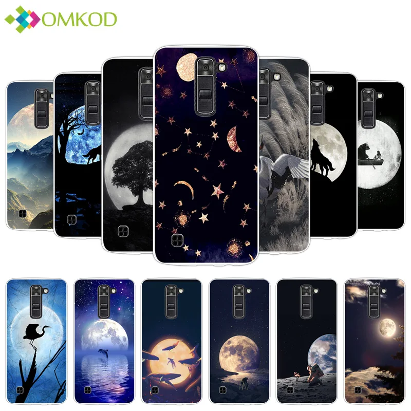 Тонкая задняя крышка для LG K7 силиконовый прозрачный чехол K330/Tribute 5 LS675/X210 X210DS