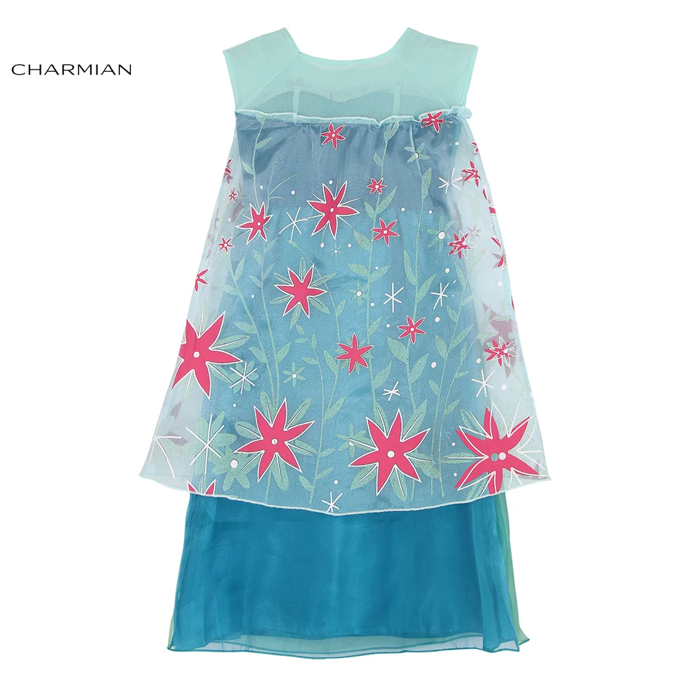 Charmian/милый костюм принцессы для маленьких девочек детское праздничное платье