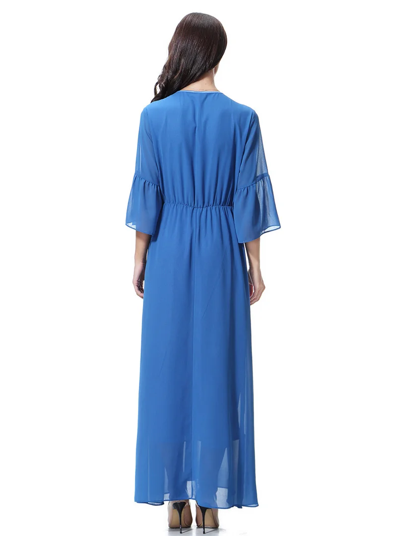 Caftan Продвижение взрослых полиэстер шифон Формальные нет 2018 мусульманская