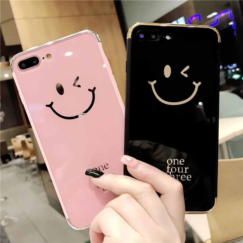 Kerzzil роскошное зеркало в форме перьев розовый мягкий чехол для iphone 6 S plus 7 8 X 10