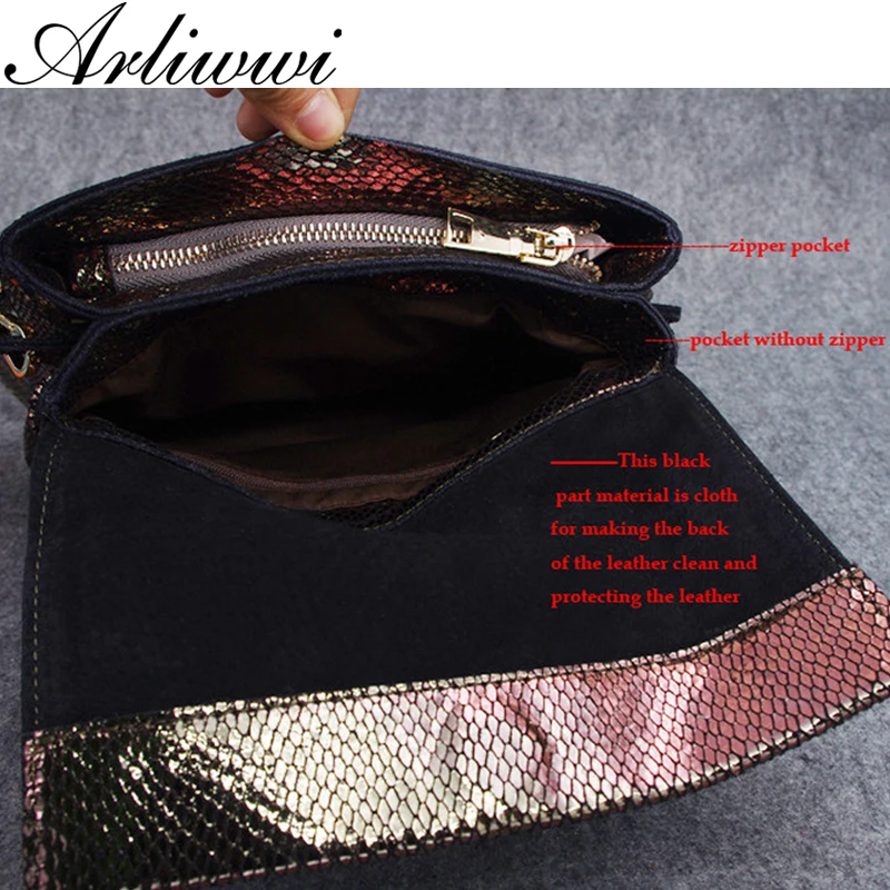 Женская сумка из натуральной кожи с тиснением под рептилию|brand leather handbag|leather