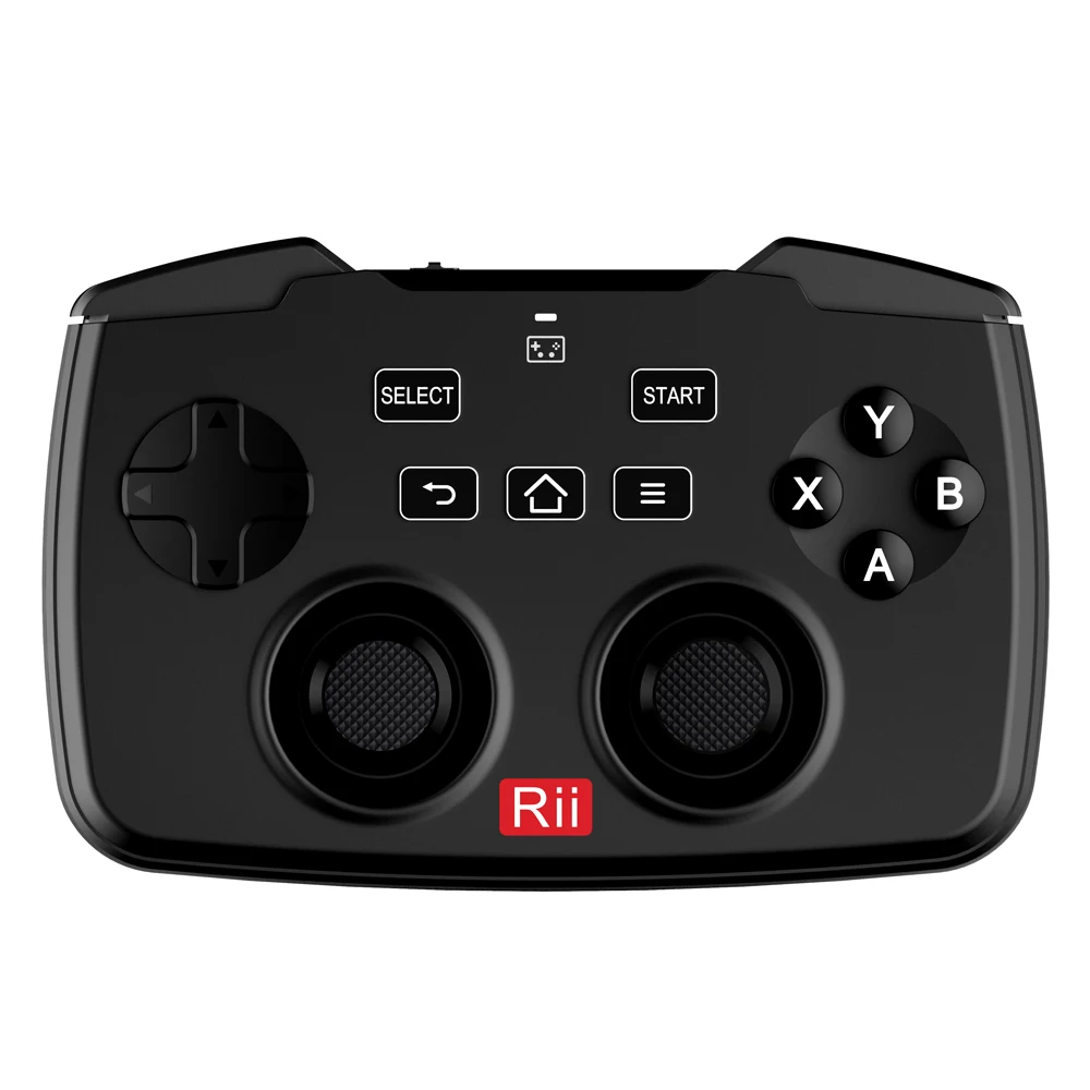 Rii RK707 2,4 ГГц беспроводной игровой контроллер Клавиатура Мышь комбо с тачпадом белая подсветка турбо Вибрация функция для Smart tv