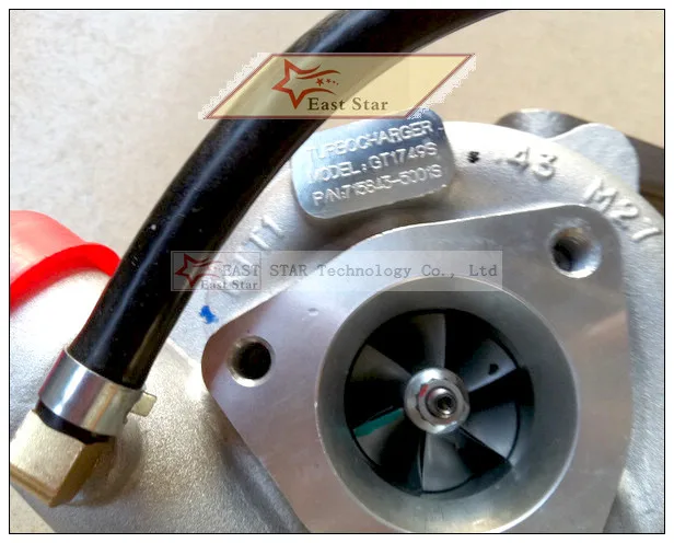 GT1749S 715843 715843-0001 715843-5001S 28200-42600 2820042600 Turbo для Hyundai Starex H1 H200 H-100 Van 01- D4BH 4D56 TCI 2.5L |