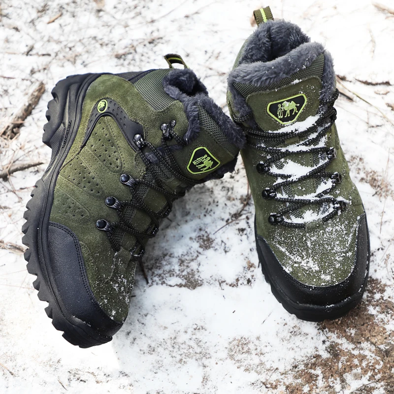

Hiking Shoes Professional Waterproof Hiking Boots Tactical Boots Outdoor Mountain Climbing Sports Sneakers Boots for Hunting