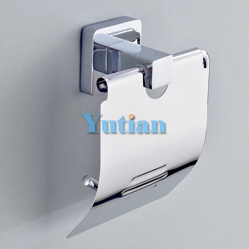 Круглый 304 # Нержавеющая сталь Аксессуары для ванной комнаты набор крючок Бумага