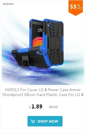 HATOLY для крышки чехол для LG X power K220DS защитный силиконовый Жесткий пластиковый Чехол для LG X power K210 K220DS с держателем <